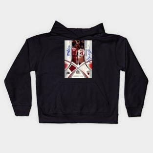 BASKETBALLART -JORDAN CARD 34 Kids Hoodie